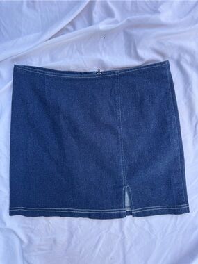 Vintage 90s DIVINE blue Jean skirt